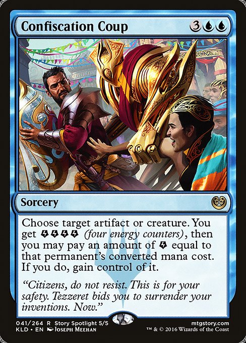 Confiscation Coup [Kaladesh] - Evolution TCG