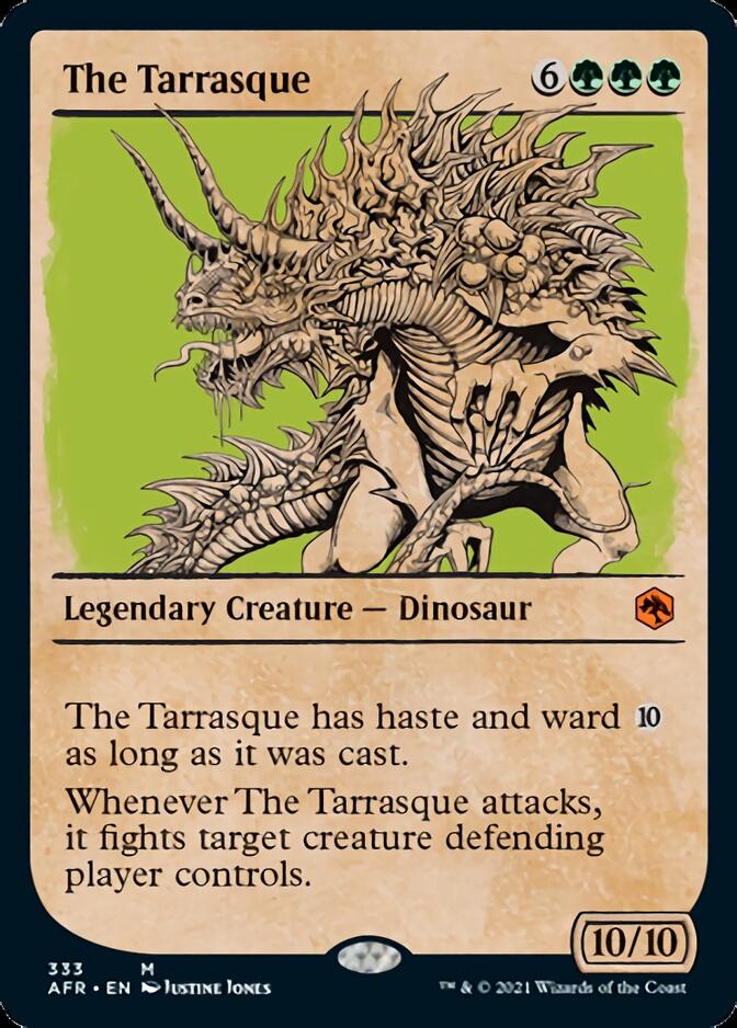 The Tarrasque (Showcase) [Dungeons & Dragons: Adventures in the Forgotten Realms] - Evolution TCG