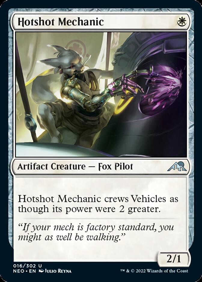 Hotshot Mechanic [Kamigawa: Neon Dynasty] - Evolution TCG