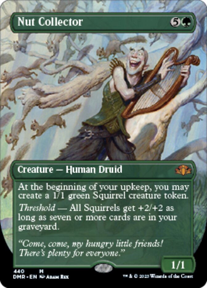 Nut Collector (Borderless Alternate Art) [Dominaria Remastered] - Evolution TCG