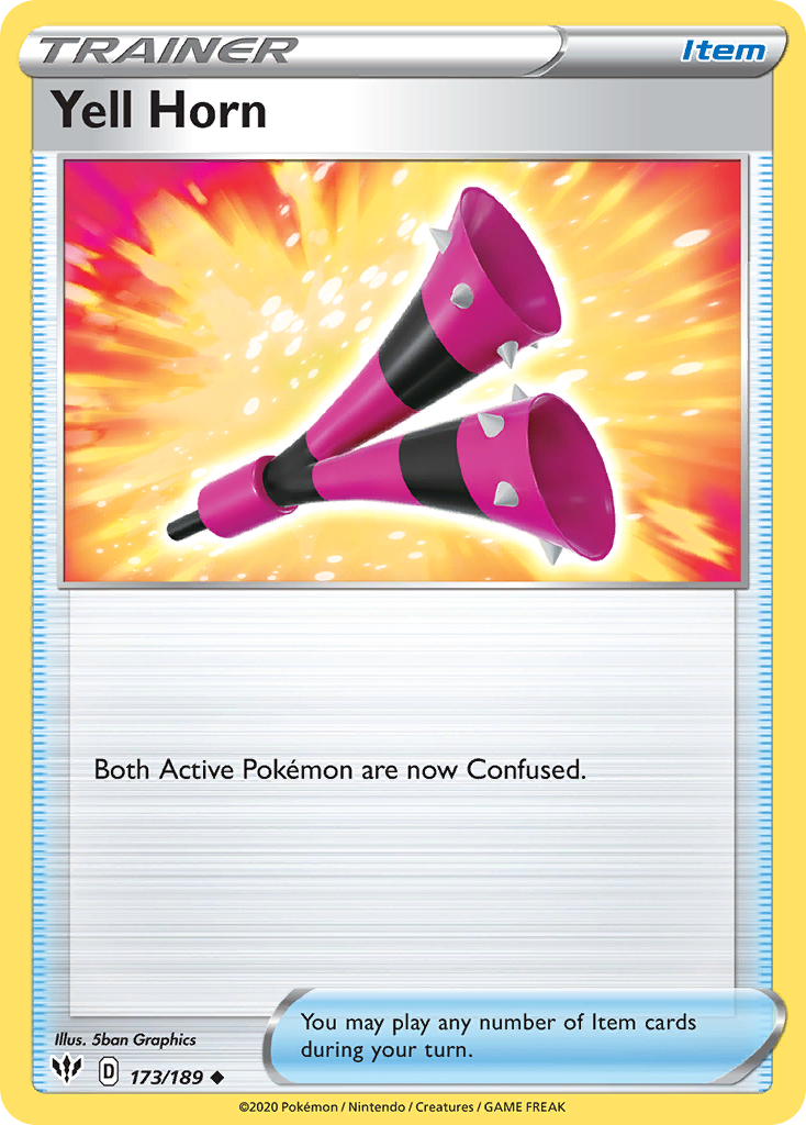 Yell Horn (173/189) [Sword & Shield: Darkness Ablaze] - Evolution TCG
