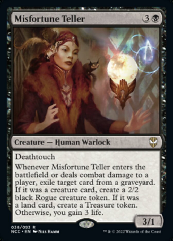 Misfortune Teller [Streets of New Capenna Commander] - Evolution TCG