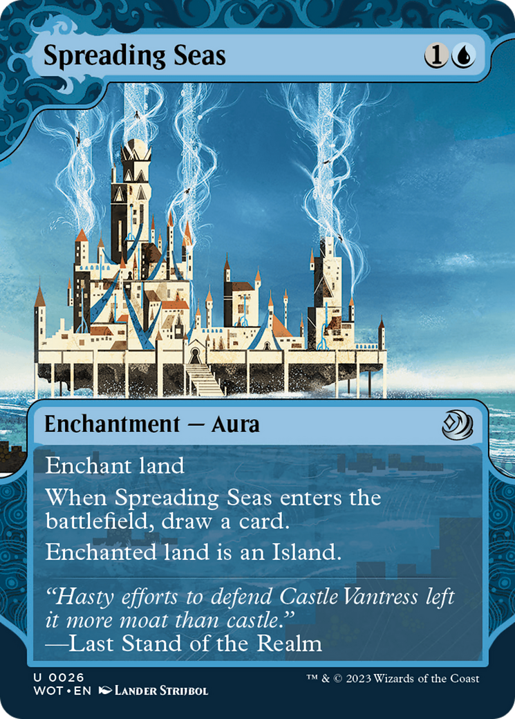 Spreading Seas [Wilds of Eldraine: Enchanting Tales] - Evolution TCG