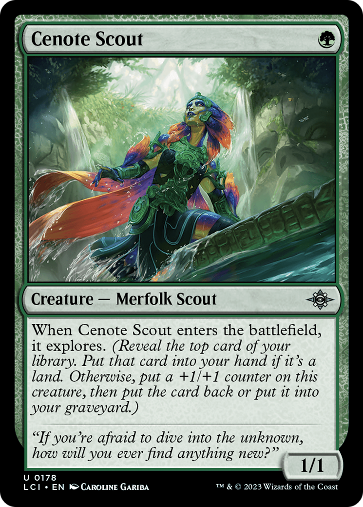 Cenote Scout [The Lost Caverns of Ixalan] - Evolution TCG