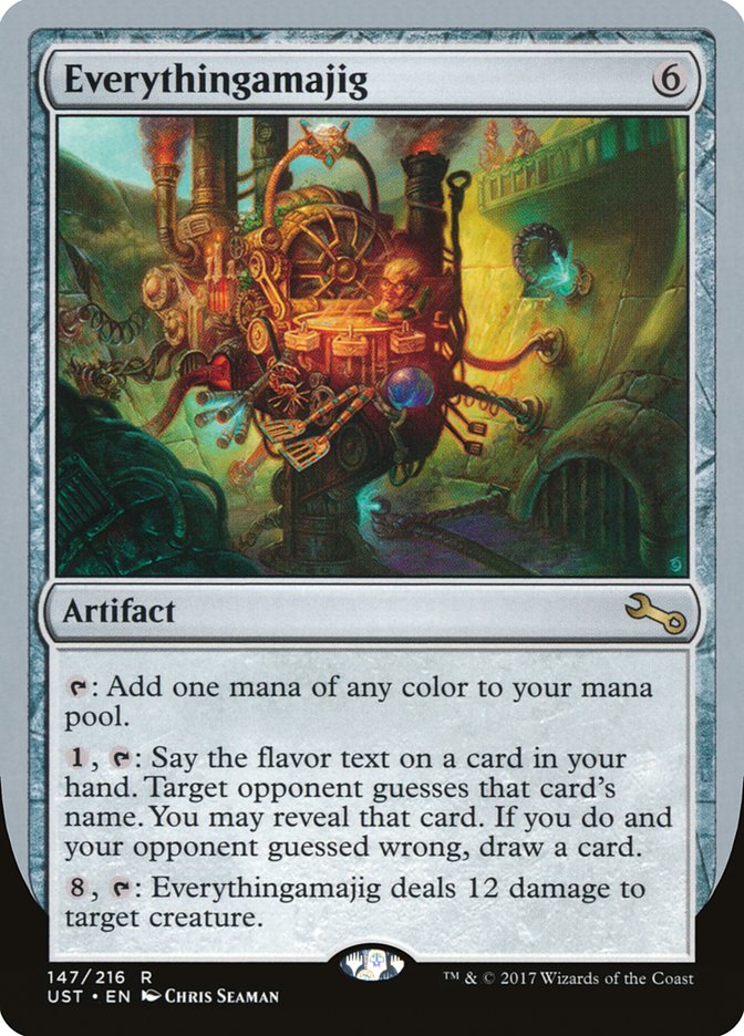 Everythingamajig ("Add one Mana") [Unstable] - Evolution TCG