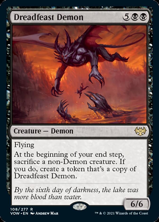 Dreadfeast Demon [Innistrad: Crimson Vow] - Evolution TCG