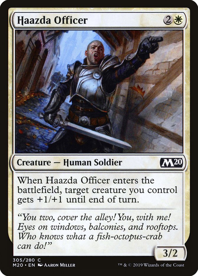 Haazda Officer [Core Set 2020] - Evolution TCG