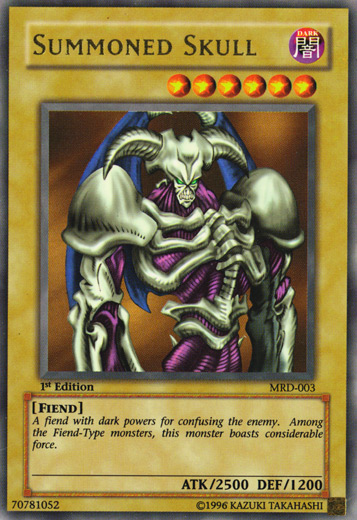 Summoned Skull [MRD-003] Ultra Rare - Evolution TCG