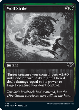 Wolf Strike [Innistrad: Double Feature] - Evolution TCG