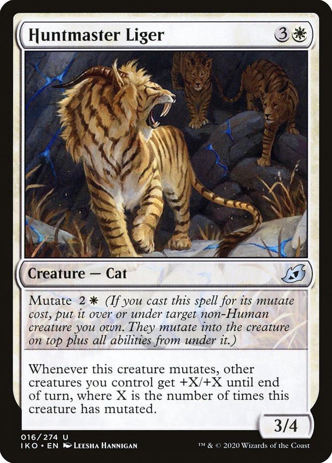 Huntmaster Liger [Ikoria: Lair of Behemoths] - Evolution TCG