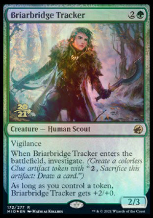 Briarbridge Tracker [Innistrad: Midnight Hunt Prerelease Promos] - Evolution TCG