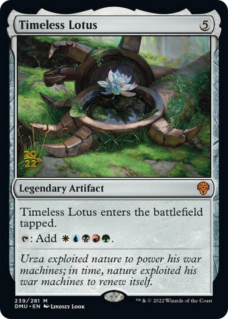 Timeless Lotus [Dominaria United Prerelease Promos] - Evolution TCG