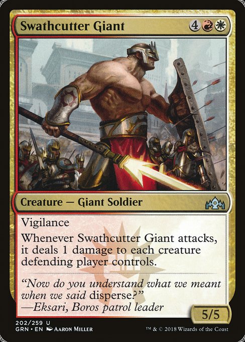 Swathcutter Giant [Guilds of Ravnica] - Evolution TCG