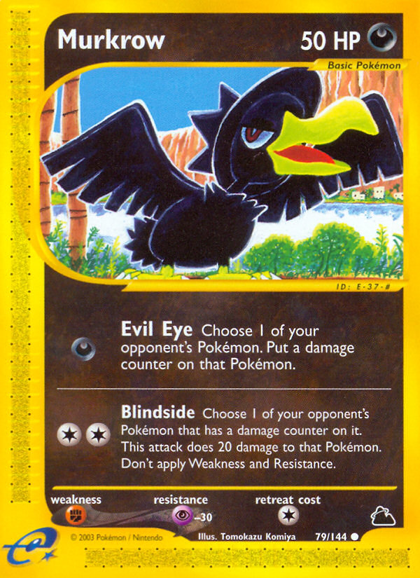 Murkrow (79/144) [Skyridge] - Evolution TCG