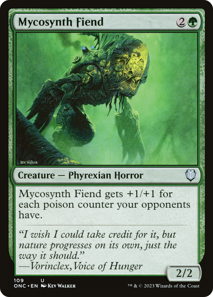 Mycosynth Fiend [Phyrexia: All Will Be One Commander] - Evolution TCG