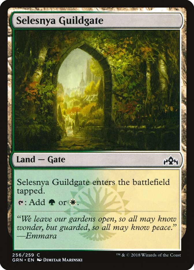 Selesnya Guildgate (256/259) [Guilds of Ravnica] - Evolution TCG