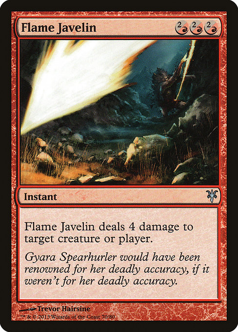 Flame Javelin [Duel Decks: Sorin vs. Tibalt] - Evolution TCG