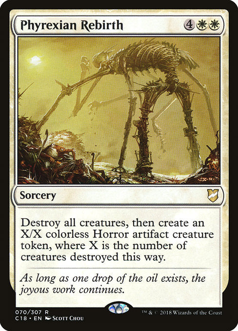 Phyrexian Rebirth [Commander 2018] - Evolution TCG