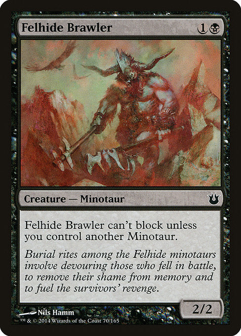 Felhide Brawler [Born of the Gods] - Evolution TCG