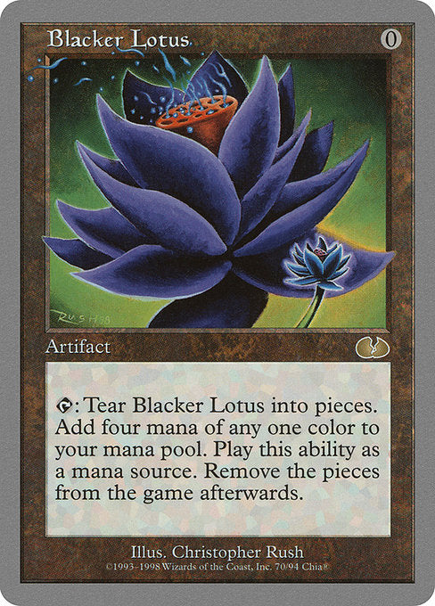 Blacker Lotus [Unglued] - Evolution TCG