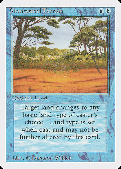 Phantasmal Terrain [Revised Edition] - Evolution TCG