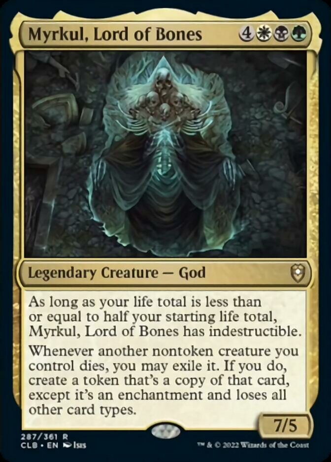 Myrkul, Lord of Bones [Commander Legends: Battle for Baldur's Gate] - Evolution TCG