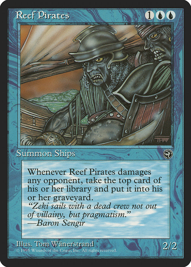 Reef Pirates (Baron Sengir Flavor Text) [Homelands] - Evolution TCG