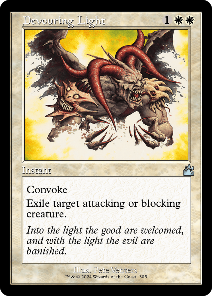 Devouring Light (Retro Frame) [Ravnica Remastered] - Evolution TCG