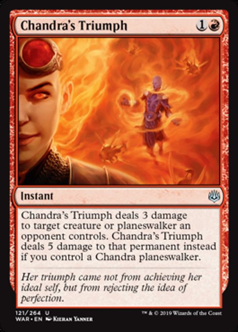 Chandra's Triumph [War of the Spark] - Evolution TCG