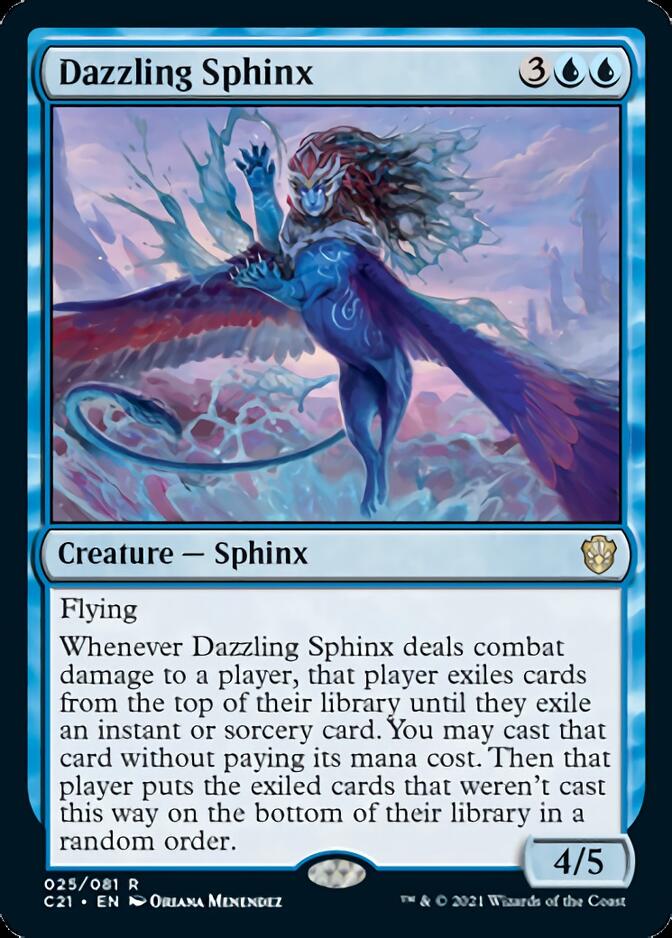 Dazzling Sphinx [Commander 2021] - Evolution TCG