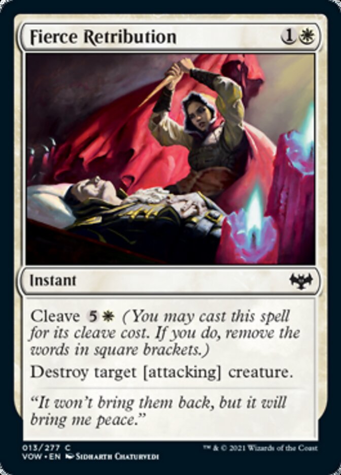 Fierce Retribution [Innistrad: Crimson Vow] - Evolution TCG