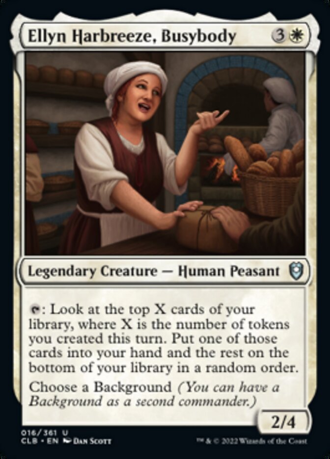 Ellyn Harbreeze, Busybody [Commander Legends: Battle for Baldur's Gate] - Evolution TCG