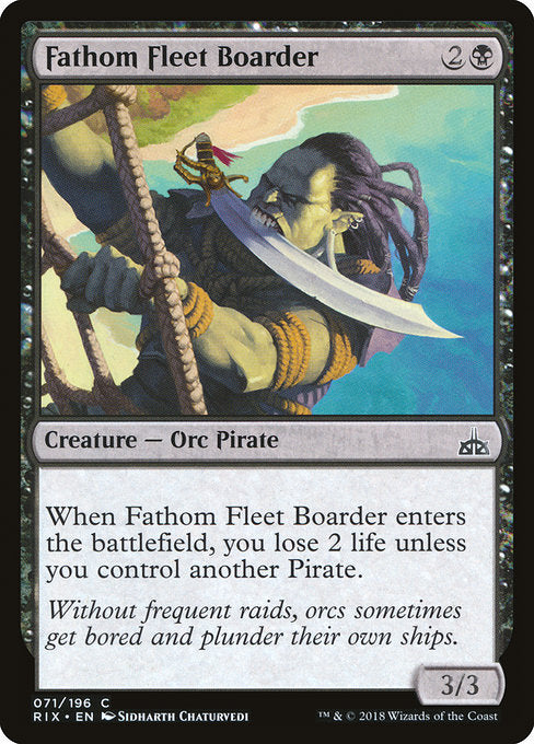 Fathom Fleet Boarder [Rivals of Ixalan] - Evolution TCG