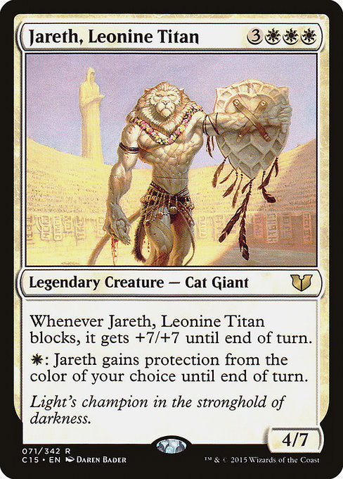 Jareth, Leonine Titan [Commander 2015] - Evolution TCG