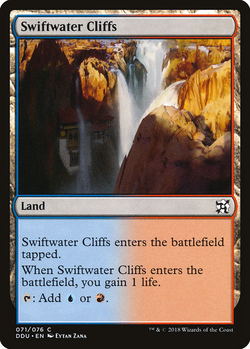 Swiftwater Cliffs [Duel Decks: Elves vs. Inventors] - Evolution TCG