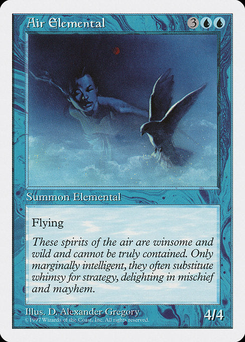 Air Elemental [Fifth Edition] - Evolution TCG