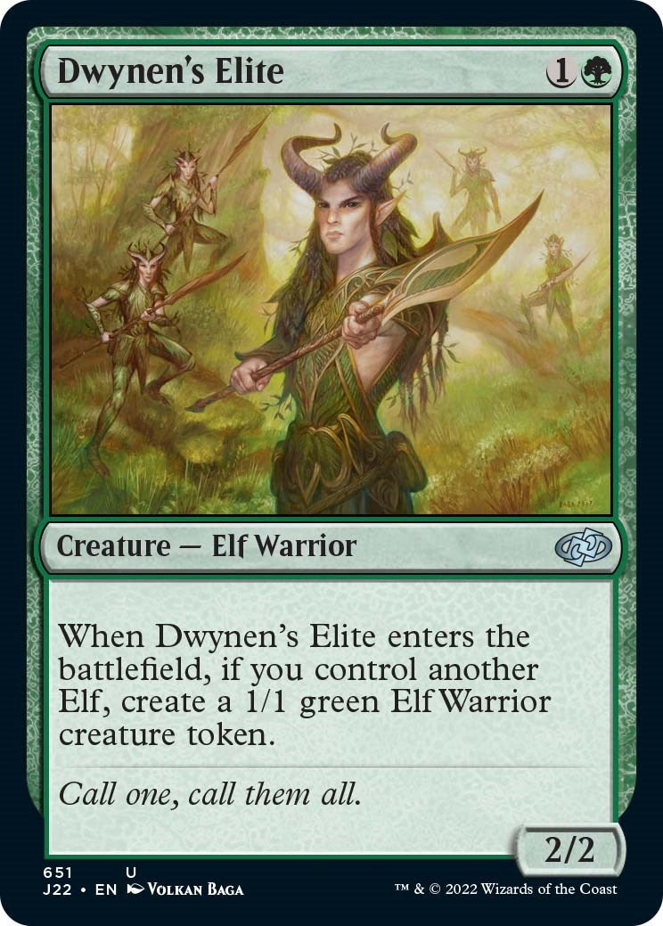 Dwynen's Elite [Jumpstart 2022] - Evolution TCG