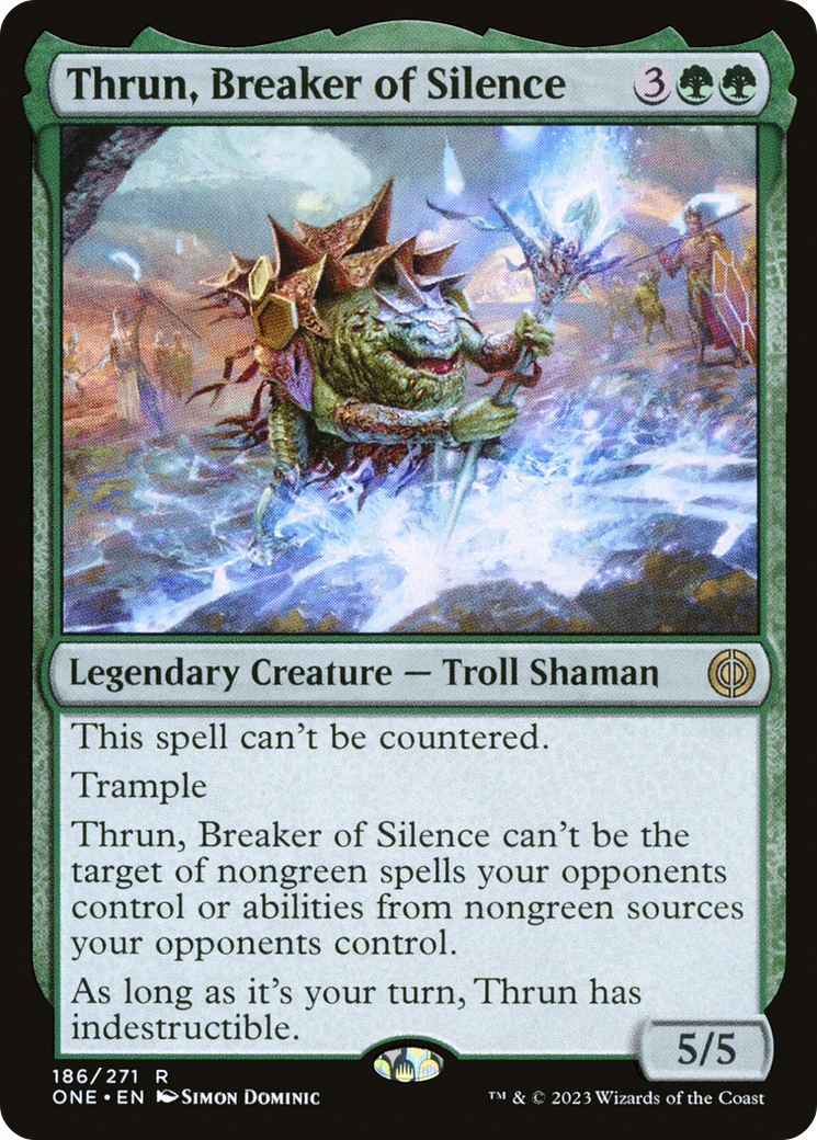 Thrun, Breaker of Silence [Phyrexia: All Will Be One] - Evolution TCG