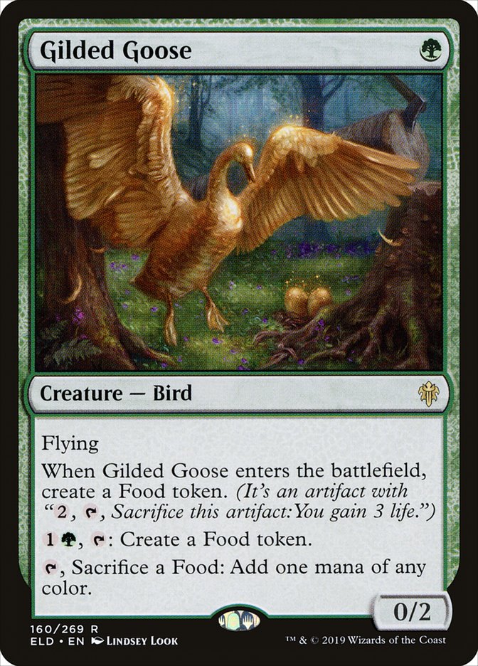 Gilded Goose [Throne of Eldraine] - Evolution TCG