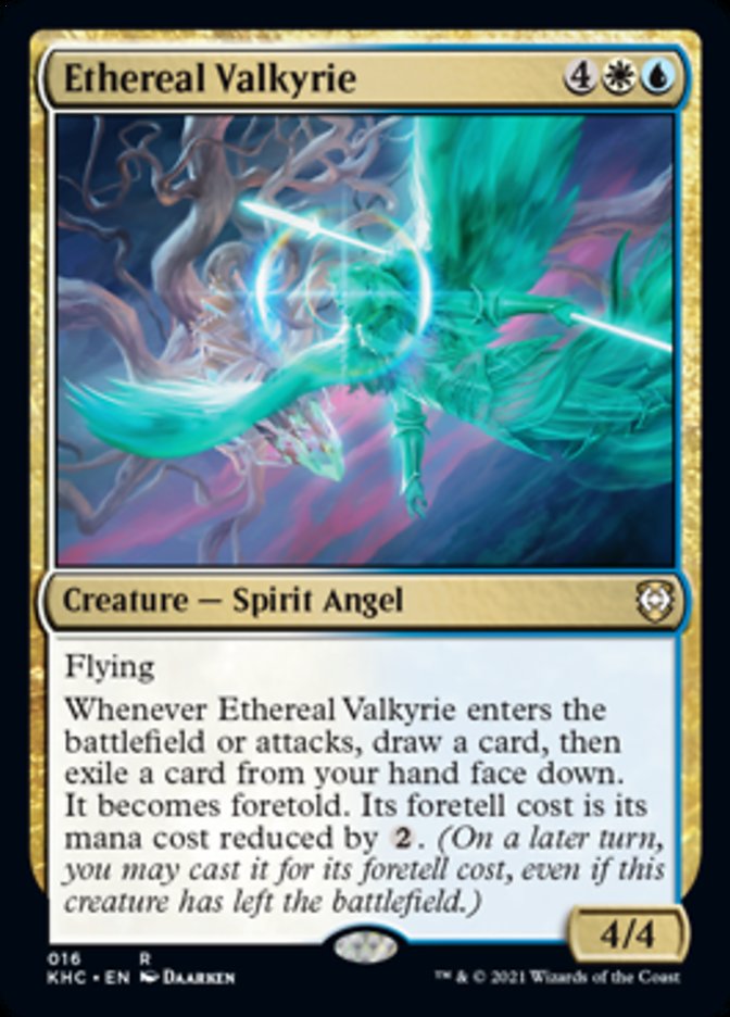 Ethereal Valkyrie [Kaldheim Commander] - Evolution TCG