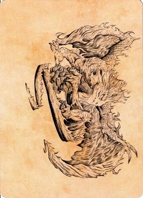 Miirym, Sentinel Wyrm Art Card [Commander Legends: Battle for Baldur's Gate Art Series] - Evolution TCG