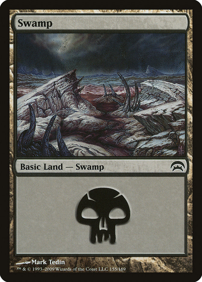 Swamp (155) [Planechase] - Evolution TCG