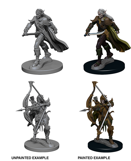 Pathfinder Minis: Deep Cuts Wave 1- Elf Male Fighter - Evolution TCG