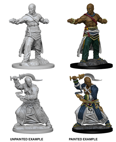 Pathfinder Minis: Deep Cuts Wave 1- Human Male Monk - Evolution TCG