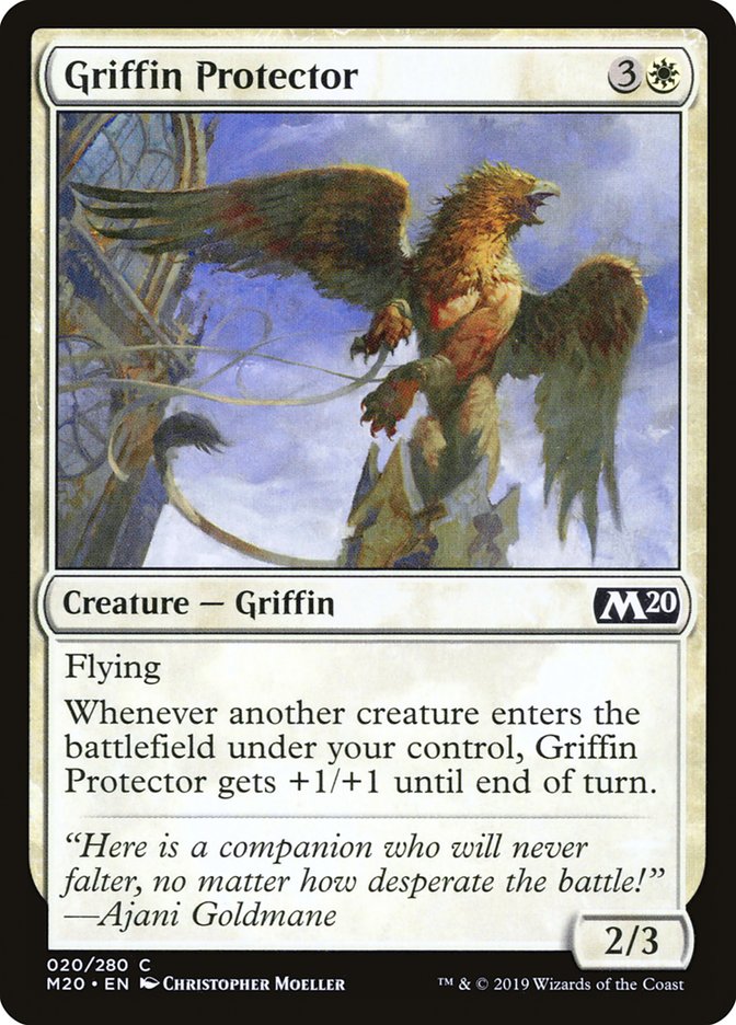 Griffin Protector [Core Set 2020] - Evolution TCG