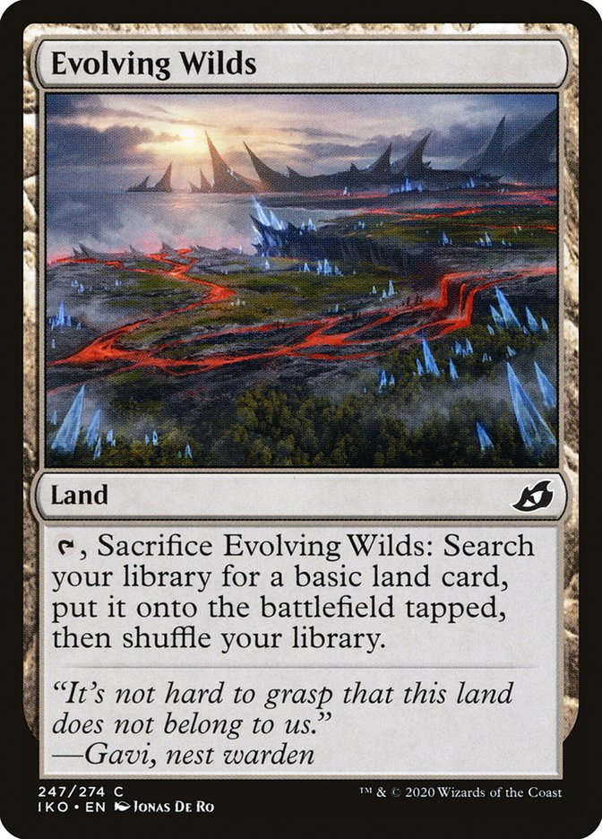 Evolving Wilds [Ikoria: Lair of Behemoths] - Evolution TCG