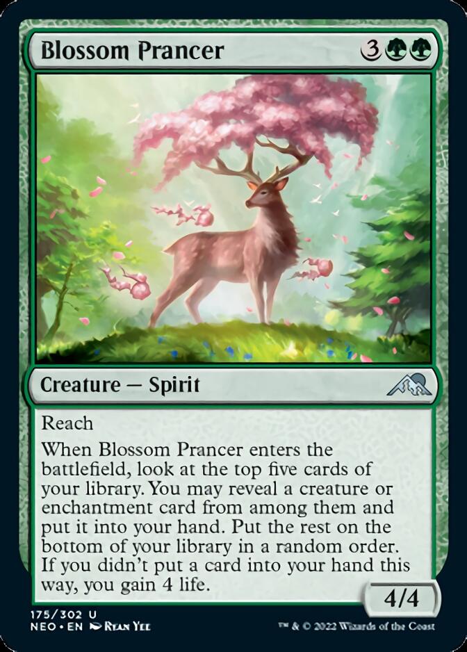 Blossom Prancer [Kamigawa: Neon Dynasty] - Evolution TCG