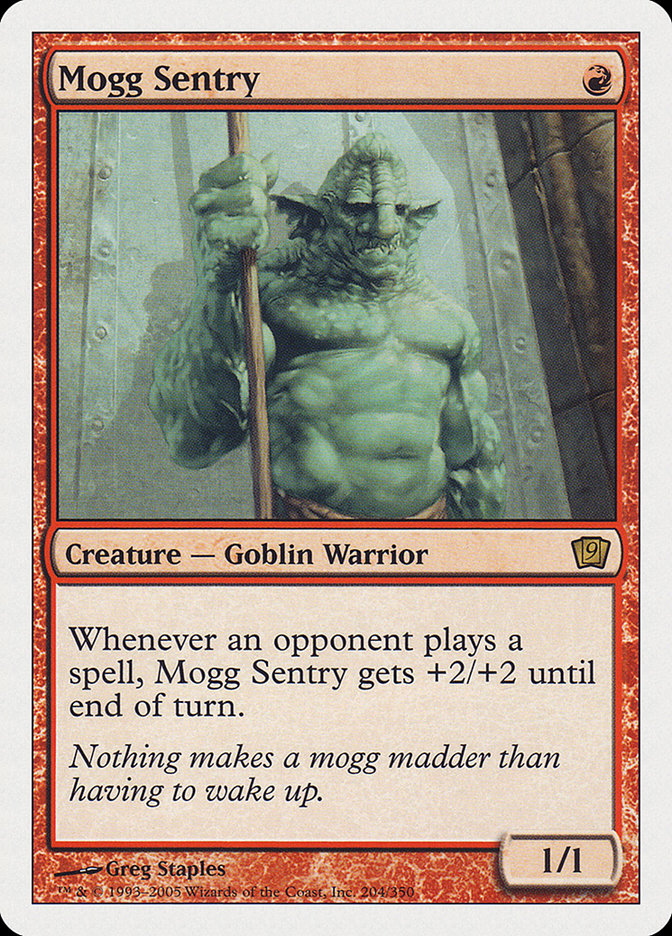 Mogg Sentry [Ninth Edition] - Evolution TCG