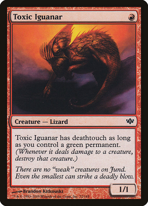 Toxic Iguanar [Conflux] - Evolution TCG