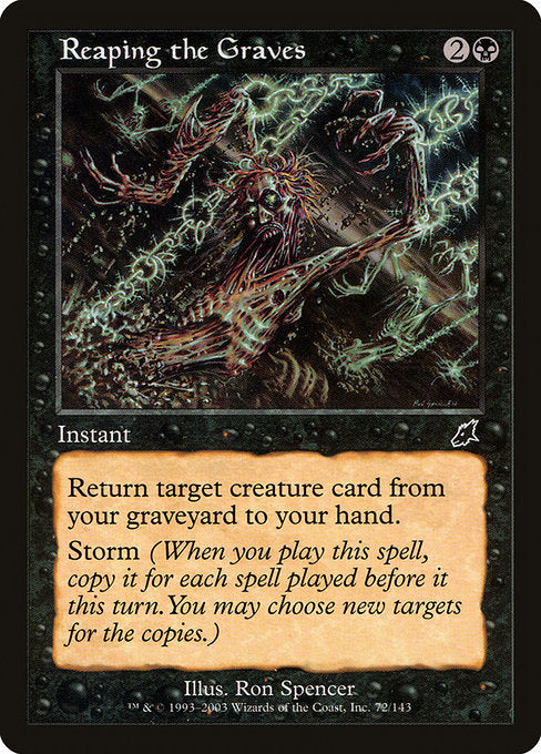 Reaping the Graves [Scourge] - Evolution TCG